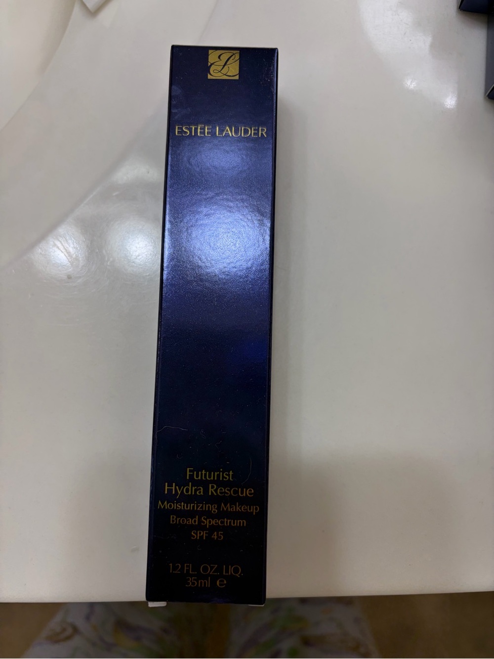 Estee Lauder Futurist Hydra Rescue Moisturizing Makeup SPF 45 - Navy
